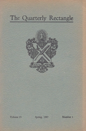 The Rectangle, Spring 1947