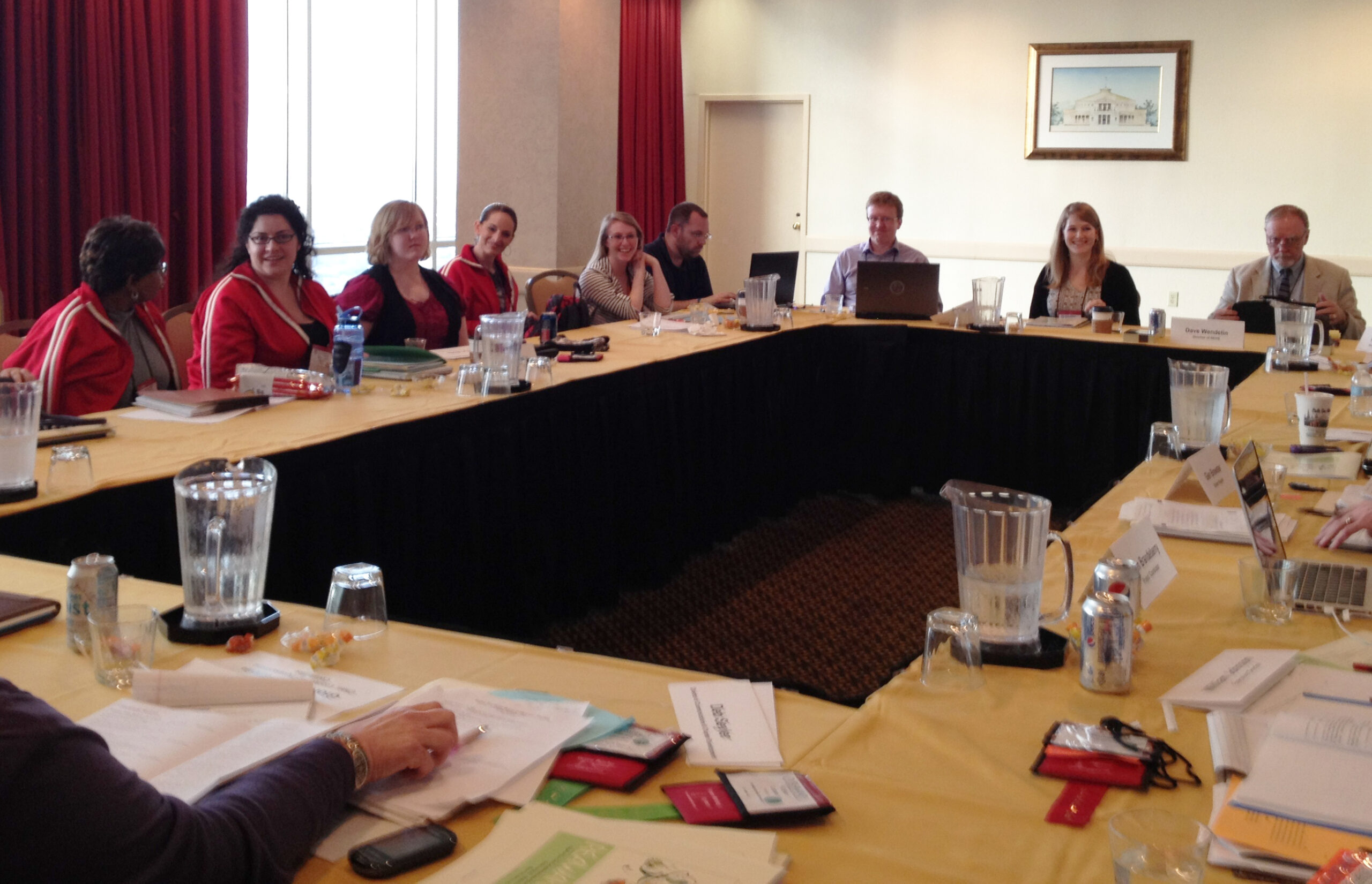 Student leaders meet with the Board of Directors in NOLA, spring 2012