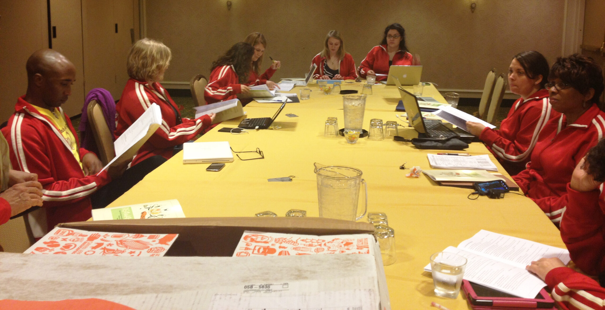 Student Leadership Committee meeting in NOLA, spring 2012